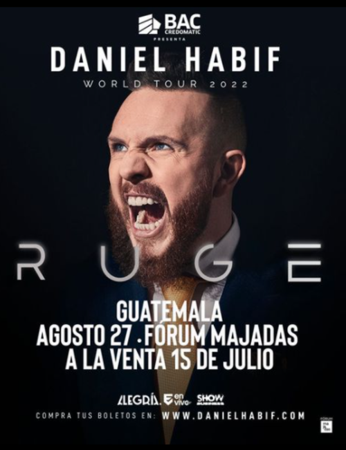 ya est&aacute; la fecha de la venta de las entradas a Daniel Habif. (Foto: Oficial)