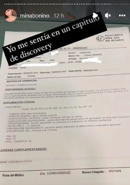 Valverde y Mina fueron drogados 