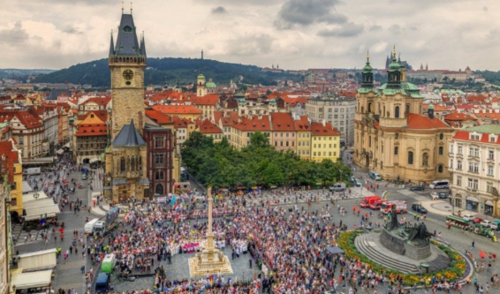 Praga fue la sede para la Conferencia Europea de la Juventud. (Foto: Vatican News) 