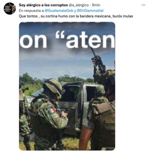 atentado, alejandro giammattei, redes sociales