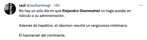 atentado, alejandro giammattei, redes sociales