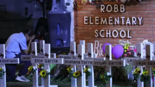El tiroteo en la escuela Robb es considerado uno de los peores ocurridos en los últimos años. (Foto: BBC)