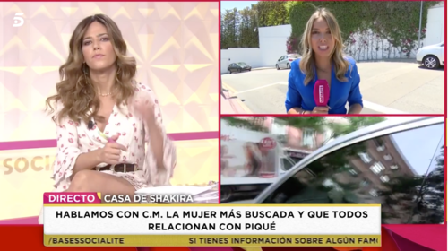 Socialité habló con la supuesta amante de Piqué. (Foto: Captura de pantalla)