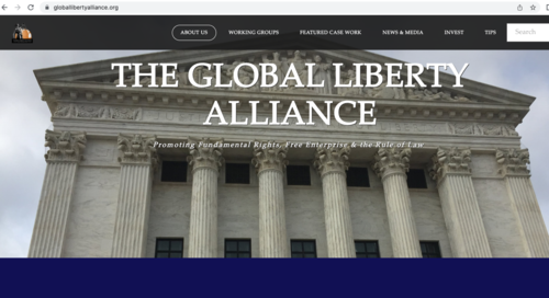 En el portal de GLA se asegura que se promueve el estado de derecho y el respeto a los derechos humanos. (Foto: captura de pantalla)