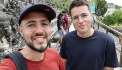 Paulino G se mostr&oacute; fascinado en su segunda visita al Parque Nacional Tikal. (Foto: captura de pantalla/Tik tok)