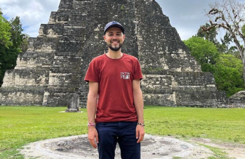 El creador de contenido español estuvo en Tikal por primera vez hace 10 años. (Foto: Instagram)