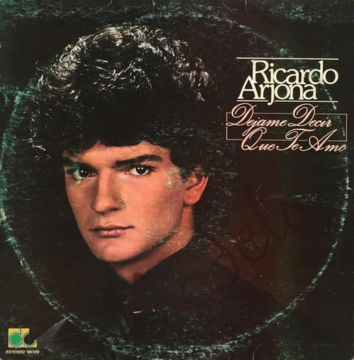 Primer disco de Ricardo Arjona lanzado en 1986. (Foto: Ricardo Arjona)