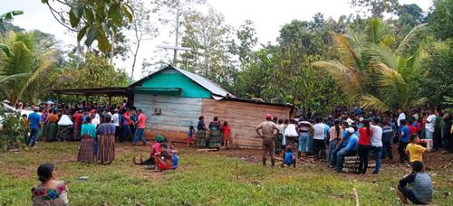 La mujer con siete meses de embarazo, pudo evitar que el hombre la agrediera y le quitara la vida a ella y a su bebé, según ella afirma. (Foto: Nuestro Diario)