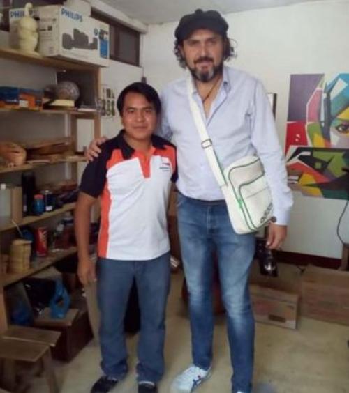 El guatemalteco compartió con el cantante mexicano Reyli Barba. (Foto: Edgar Geovanny Mútzus)