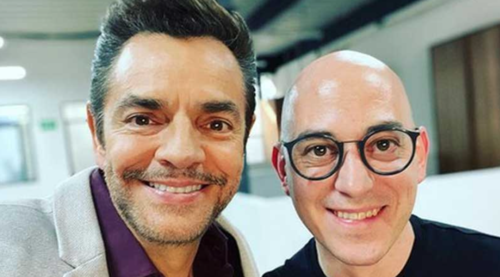 Eugenio Derbez y el actor Juan Frese. (Foto: Instagram)