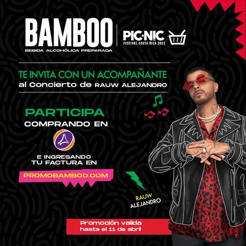 La Fiesta es Nuestro Idioma, promoción, Bamboo, PIC-NIC Fest en Costa Rica, Rauw Alejandro, Guatemala, Soy502