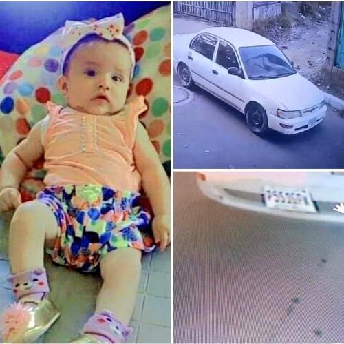 En redes sociales circulan imágenes y la denuncia del secuestro de una niña de 8 meses. (Foto: Twitter)