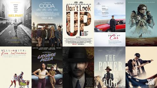 Las pel&iacute;culas nominadas el &Oacute;scar. (Foto: Twitter)