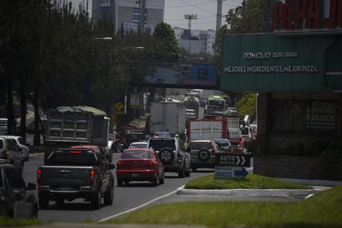 El tráfico se complicará en varias zonas. (Foto: Wilder López/Soy502) 