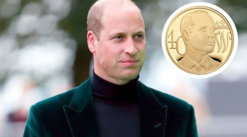 La moneda es una réplica del rostro del príncipe Guillermo. (Foto: The Celebrity Castle)
