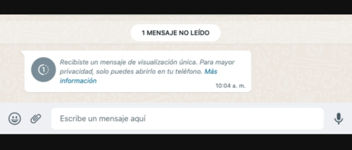 WhatsApp Web no permitirá enviar o abrir contenido temporal. (Foto: Heraldo de México)