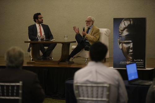 Presentaci&oacute;n del libro. (Foto: Wilder L&ouml;pez/Soy502)