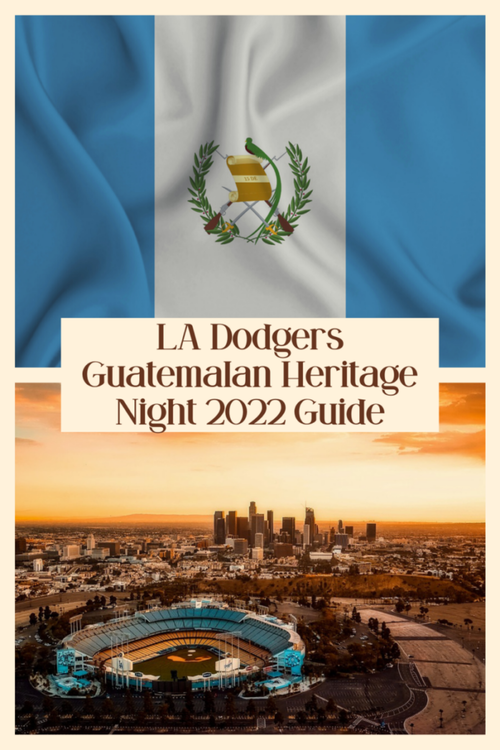 Cultura guatemalteca es honrada durante partido de los Dodgers