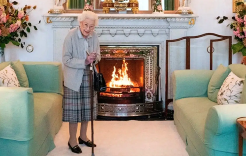 Así lucía la reina Isabel II a sus 96 años. (Foto: Reuters)