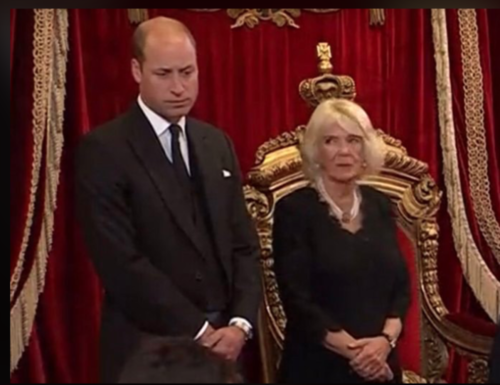 El príncipe fue captado con un semblante decaído. (Foto: captura de pantalla)