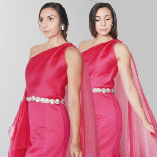 El primer vestido hecho por Balsells. (Foto: Instagram)