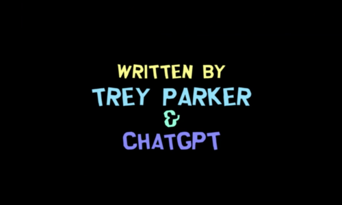 ChatGPT entre los créditos del episodio. (Foto: Captura de pantalla)