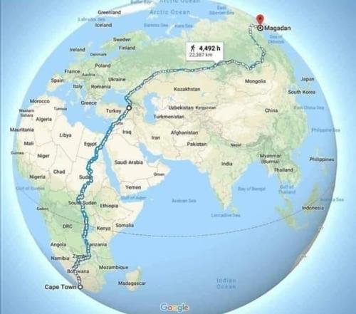 Este es el camino m&aacute;s largo del mundo para atravesar a pie. (Foto: Ens&eacute;&ntilde;ame ciencia)