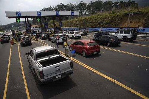 Más de 9 millones de vehículos circulan anualmente por la Autopista Palín-Escuintla, detalla Marhnos, empresa que entregará la carretera al Gobierno. (Foto: Wilder López/Soy502)