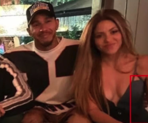 Shakira y Lewis Hamilton en una de sus salidas. (Foto: archivo/Soy502)