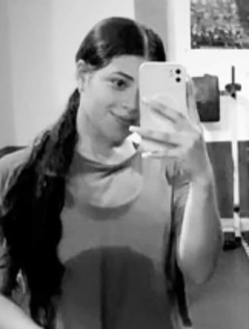 Emely presum&iacute;a sus rutinas de gimnasio. (Foto: redes sociales)