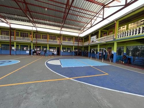 Centro de votaci&oacute;n en Huehuetenango. (Foto: Prensa Comunitaria)