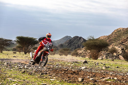 Arredondo culminó la segunda etapa del Rally Dakar. (Foto cortesía: Francisco Arredondo)