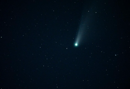El cometa verde pasará muy cerca de la Tierra. (Foto: NASA)