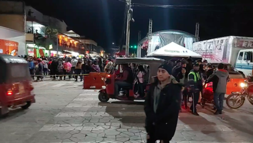 Varios peregrinos llegaron la noche del s&aacute;bado. (Foto: captura de pantalla)