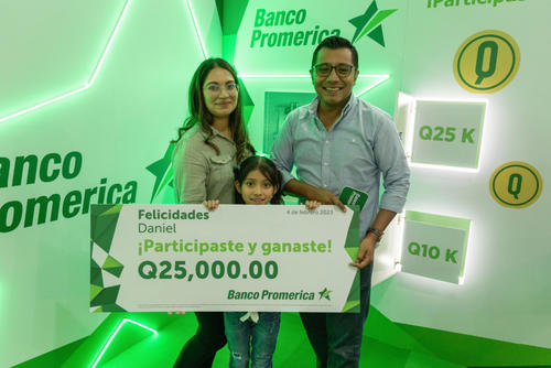 Banco Promerica, promoción, préstamos, premios en efectivo, Guatemala, Soy502