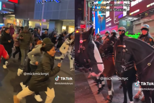 Shakira y Karol G desataron furor en Nueva York. (Foto: La Nación)