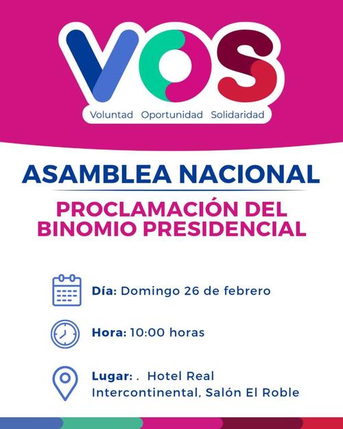 mario taracena, partido vos, elecciones generales