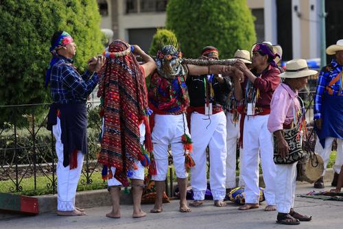 Los gateadores realizaron su acto de penitencia. (Foto: Ministerio de Cultura)