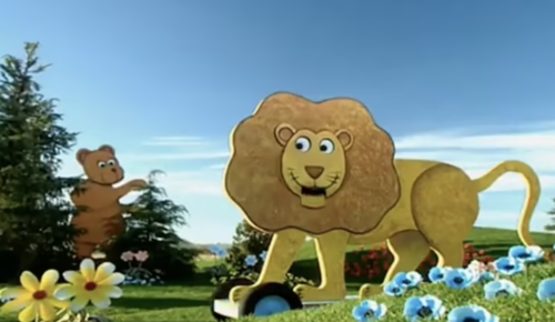 El episodio de "El león y el oso" fue censurado por perturbador. (Foto: captura de video)