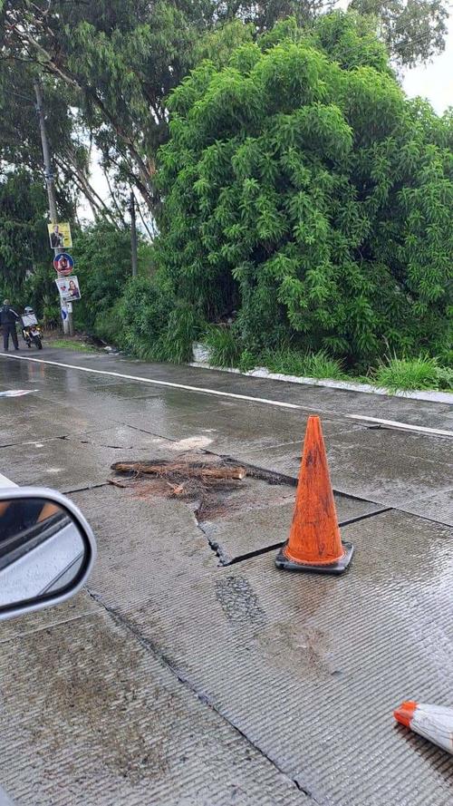 Esta es la raz&oacute;n del cierre en la bajada de Villalobos la tarde de este jueves 6 de julio. (Foto: cortes&iacute;a)