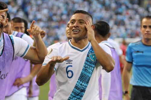 Carlos Anselmo "Cuilapa" Mejía del Cid tiene 31 años y juega como delantero. (Foto: AFP)