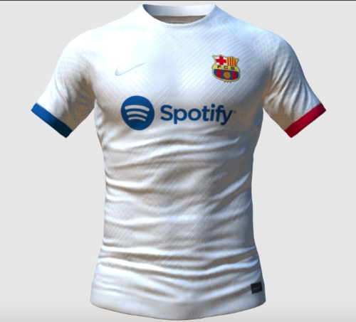 La camiseta de color "blanco Bar&ccedil;a" apunta a ser todo un &eacute;xito de ventas por la novedad y originalidad. (Foto: Footy Headlines)