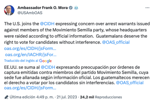 orden captura, eeuu, semilla, feci