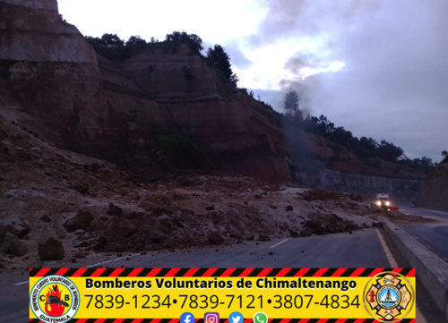 (Foto: Bomberos Voluntarios de Chimaltenango) 
