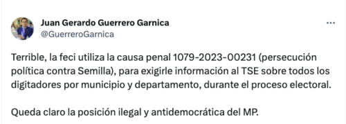 TSE, FECI, digitadores