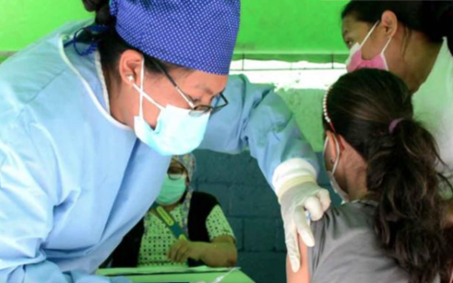 Las niñas desde los 9 años pueden ser vacunadas contra el VPH. (Foto: Gobierno de Guatemala)
