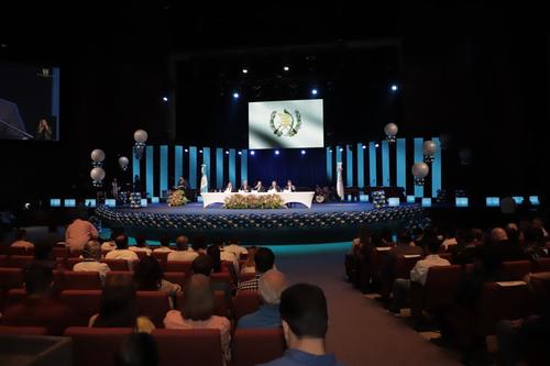 El evento se realiz&oacute; en el sitio religioso Casa de Dios. (Foto: TSE)