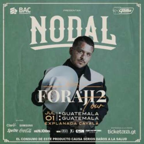 Nodal. Guatemala, concierto