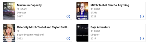 P&aacute;gina de IMDb en el que tiene sus producciones. (Foto: Captura de pantalla)