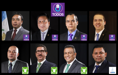 El partido TODOS lleva a 8 diputados a la reelecci&oacute;n. (Foto: Soy502)